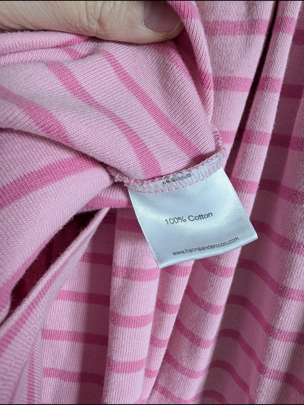 Hanna Andersson Classic Girls' Pink Play Set (Dress + Bottoms)